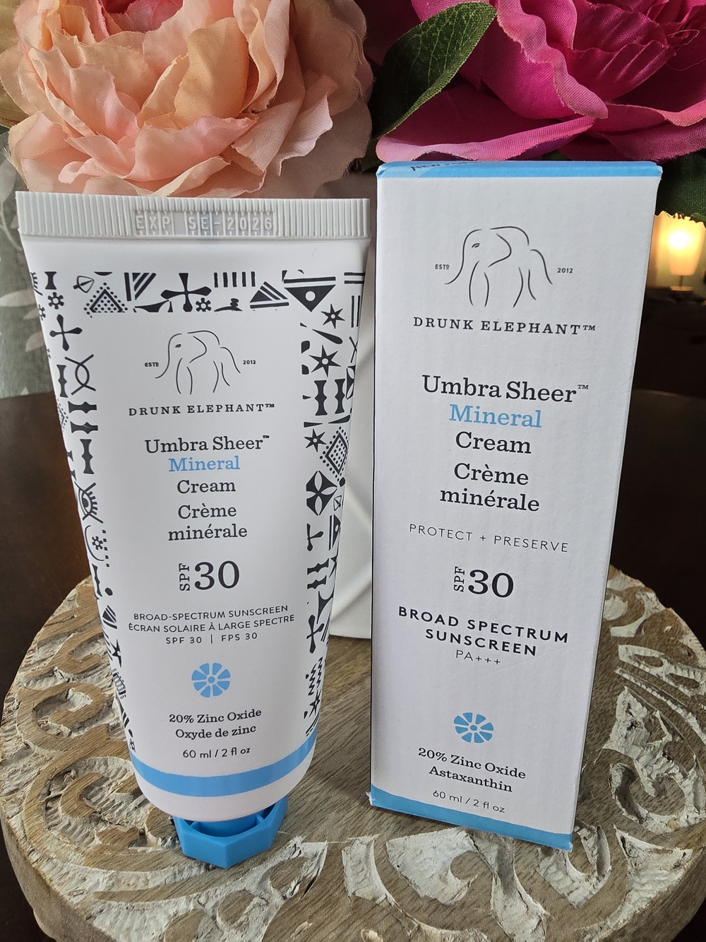 Drunk Elephant Umbra Sheer Mineral Cream SPF 30  2fl oz NIB See Details